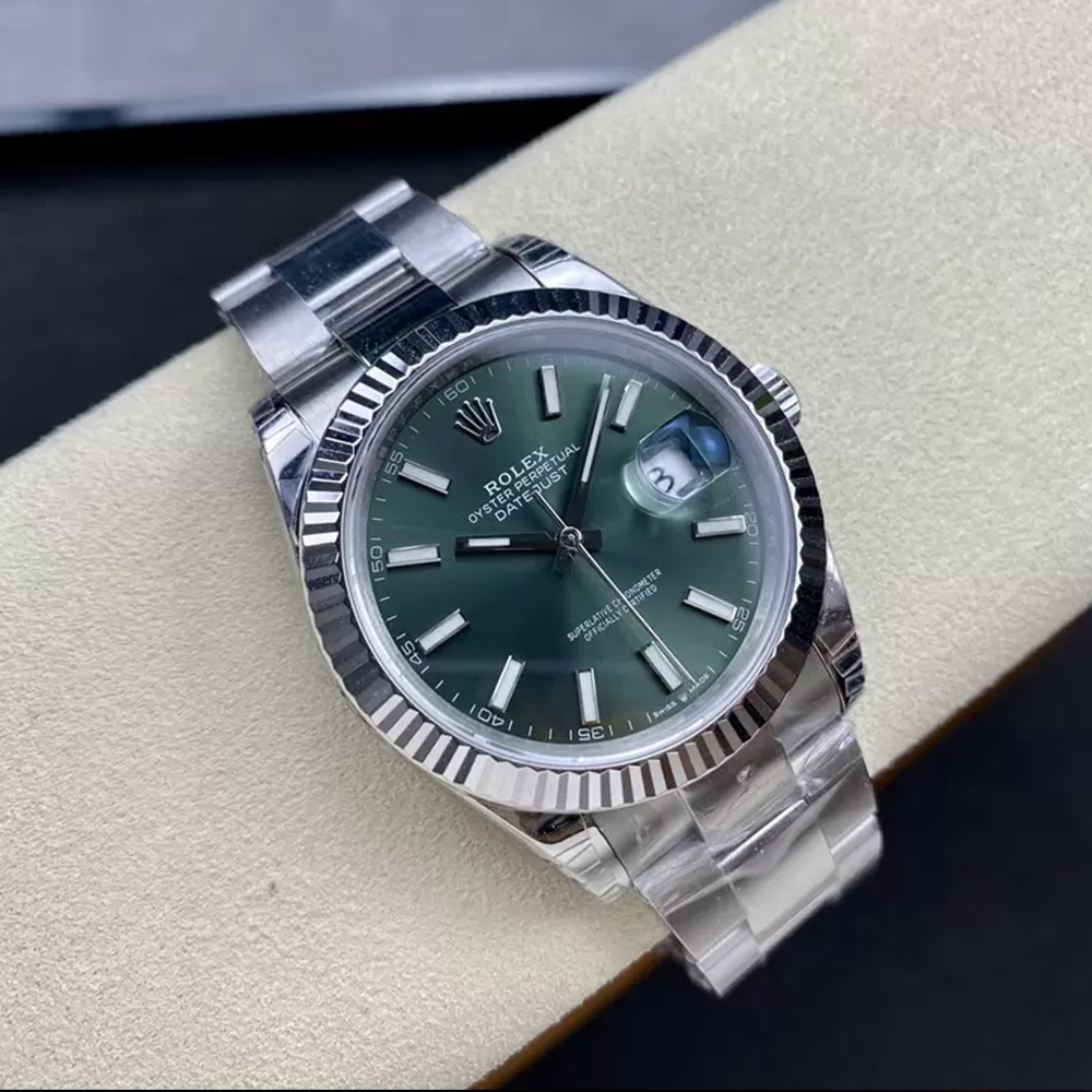 최고퀄 VS공장 롤렉스 데이저스트 그린 다이얼 오이스터 스틸 41mm 126334