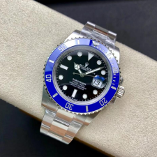 최고퀄 VS공장 롤렉스 서브마리너 블랙 다이얼 스머프 41mm 126619