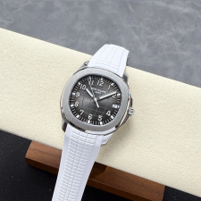최고퀄 DD공장 파텍필립 아쿠아넛 블랙 다이얼 화이트 러버밴드 42mm 5167