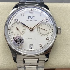 최고퀄 레플리카 IWC 포르투기저 세븐데이즈 화이트골드 화이트 다이얼 IW501704