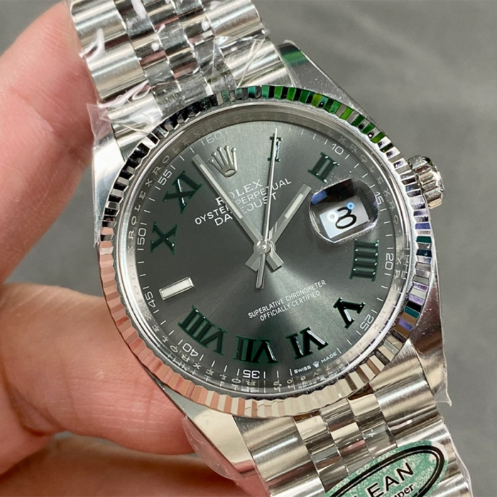 최고퀄 클린공장 롤렉스 데이저스트 윔블던 다이얼 36mm 쥬빌레 126234