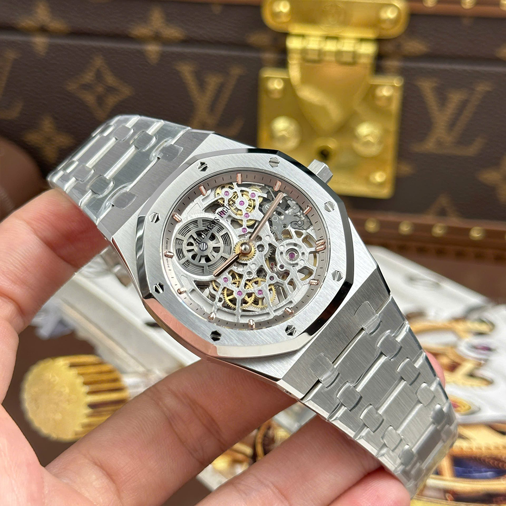 최고퀄 ZF공장 오데마피게 로얄오크 점보 엑스트라 씬 오픈워크 스틸 39mm 16204