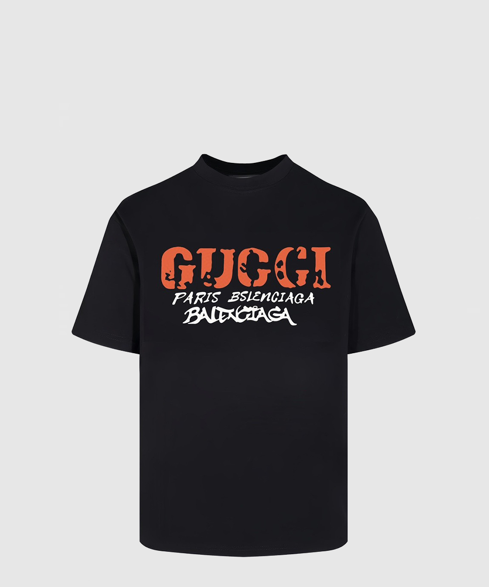 로고 프린트 반팔