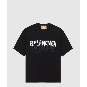 로고 프린트 반팔