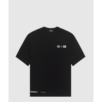 로고 프린트 반팔