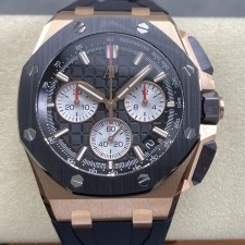 DD공장 오데마피게 로얄오크 오프쇼어 블랙 다이얼 로즈골드 금통 43mm 26420