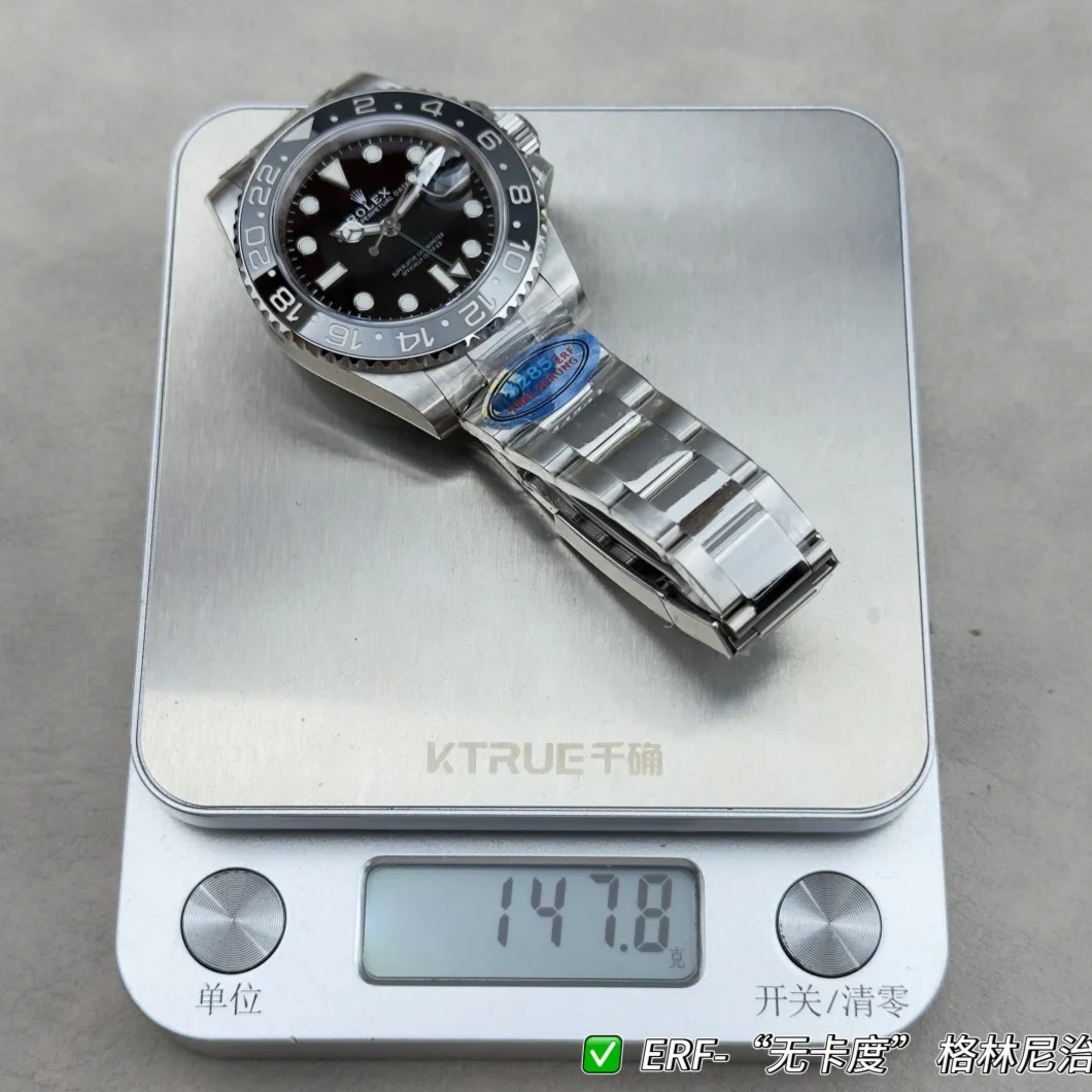 ER 공장 롤렉스 GMT 마스터 브루스웨인 오이스터 40mm 126710
