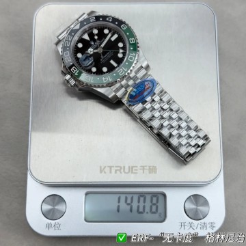 ER 공장 롤렉스 GMT 마스터 스프라이트 블랙 다이얼 쥬빌레 40mm 126720