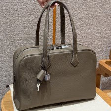 최고퀄 올수공 에르메스 빅토리아 백 35 에토프 클레망스 가죽 은장