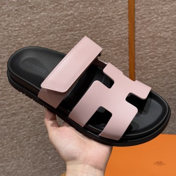 최고퀄 에르메스 올수공 에르메스 시프레 샌들 로즈 핑크 컬러 스위프트 가죽