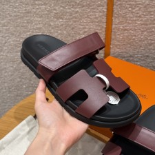 최고퀄 에르메스 올수공 에르메스 시프레 샌들 레드 컬러 스위프트 가죽