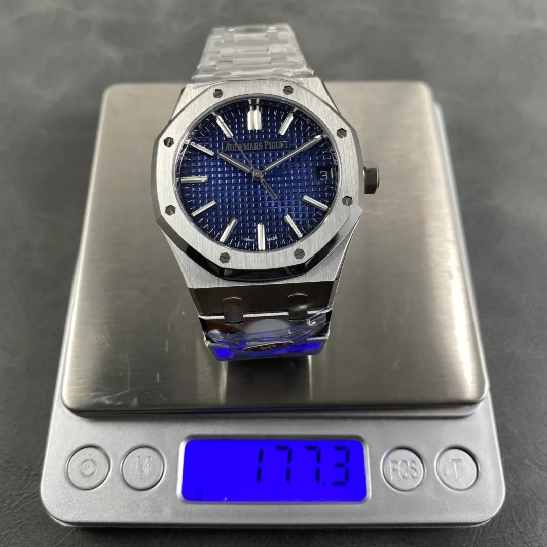 최고퀄 DD공장 오데마피게 로얄오크 옴브레 블루 다이얼 스틸 41mm 15510
