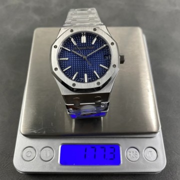 최고퀄 DD공장 오데마피게 로얄오크 옴브레 블루 다이얼 스틸 41mm 15510