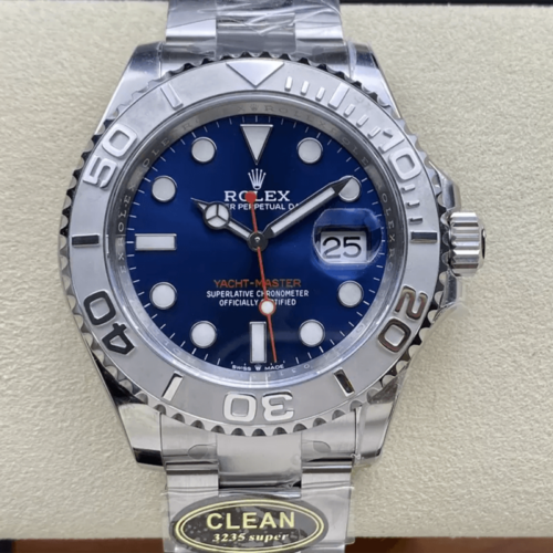 클린공장 롤렉스 요트마스터 청판 다이얼 스틸 40mm 126622