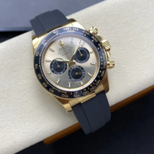 VS공장 V2 롤렉스 데이토나 샴폐인 다이얼 옐로우 골드 금통 러버밴드 126518