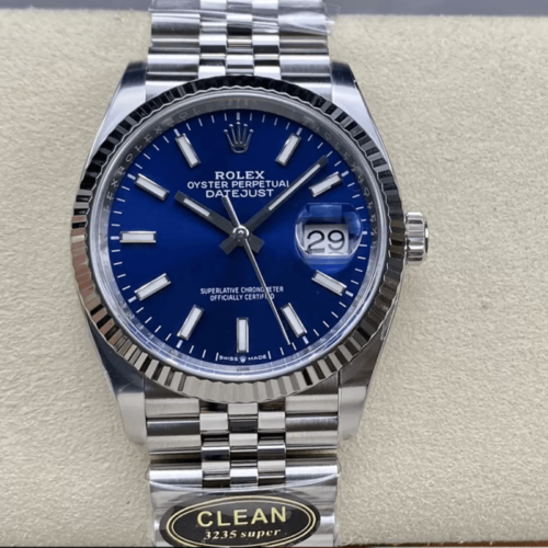 클린공장 롤렉스 데이저스트 청판 다이얼 36mm 쥬빌레 126234