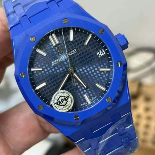 APS공장 오데마피게 로얄오크 블루 세라믹 청판 다이얼 15500