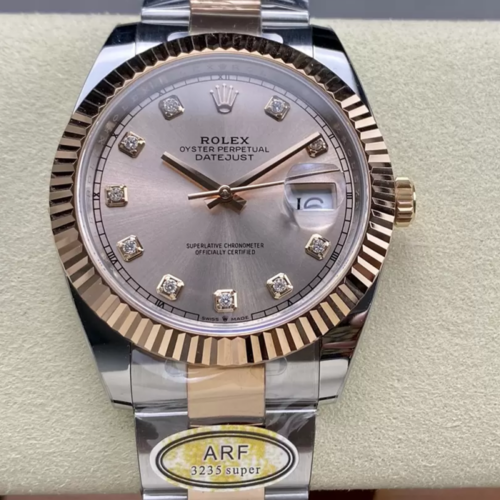 ARF공장 롤렉스 데이저스트 썬더스트 10P 다이얼 41mm 로즈골드 오이스터 콤비 126333