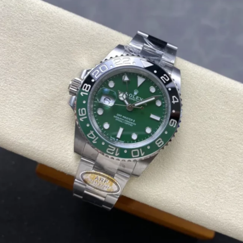 ARF공장 롤렉스 GMT마스터2 스트라이프 그린 다이얼 오이스터 126729
