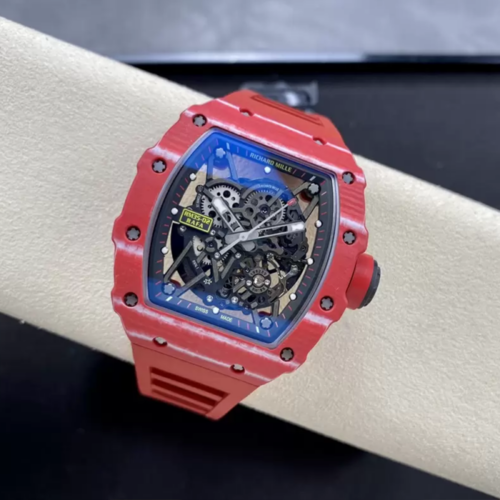 T+공장 리차드밀 라파엘 나달 로마 RM35-02 레드카본 / 레드 러버밴드