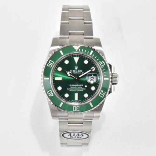 클린공장 롤렉스 서브마리너 그린 다이얼 40mm 116610