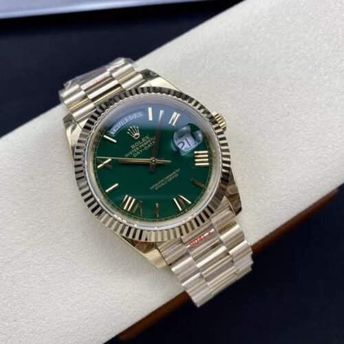 GM공장 V3 롤렉스 데이데이트 40 그린 다이얼 옐로우 골드 금통 228238