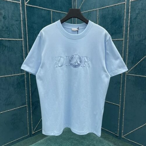 디올 AND HYLTON NEL 반팔 티셔츠 블루