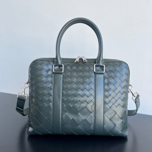 보테가베네타 멀티플패턴 위빙 토트백 라이트 그레이 778081