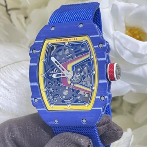 CNC 리차드밀 페르난도 알론소 에디션 블루 카본 RM67-02