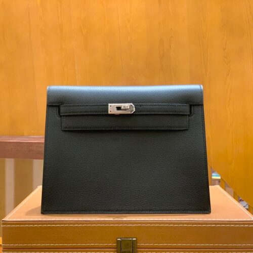 그린엘 에르메스 켈리 단스 블랙 실버 버클