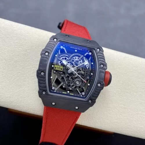 ZF공장 리차드밀 라파엘 나달 RM35-02 레드 카본 / 레드 스트랩 밴드