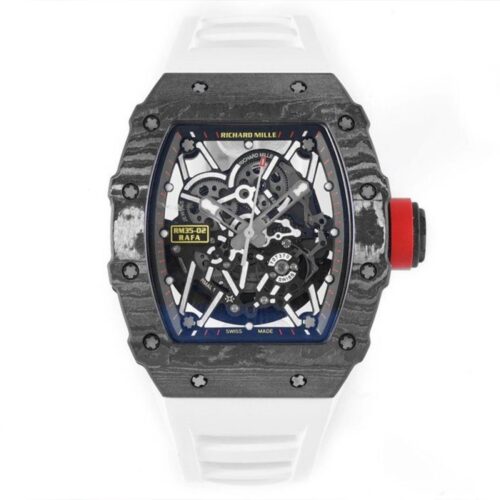 ZF공장 리차드밀 라파엘 나달 RM35-02 블랙 카본 / 화이트 러버밴드