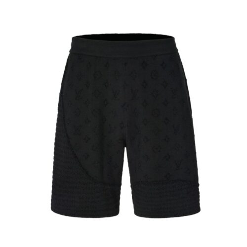 루이비통 그래픽 자카드 쇼트 슬리브드 크루넥 팬츠