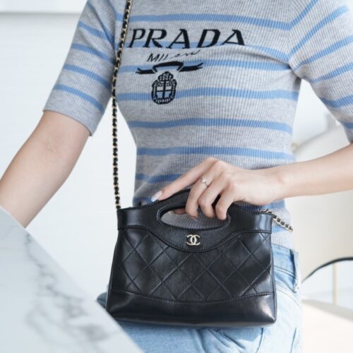 팬더샵 샤넬 24C 크루즈 31백 미니 체인 크로스 토트백 AP3656