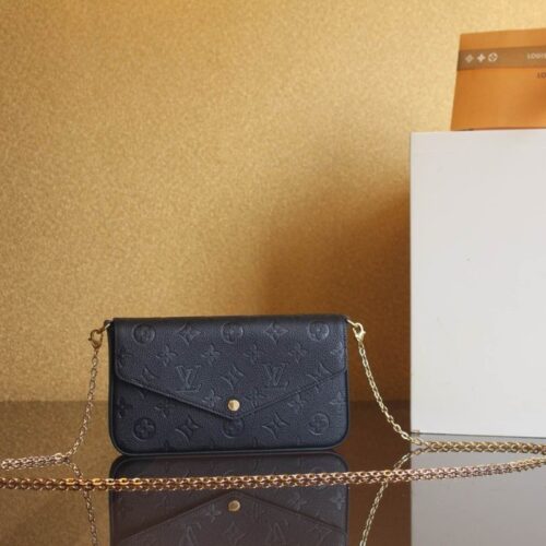 루이비통 펠리시 포쉐트 크로스백 앙프렝뜨 블랙 M64064