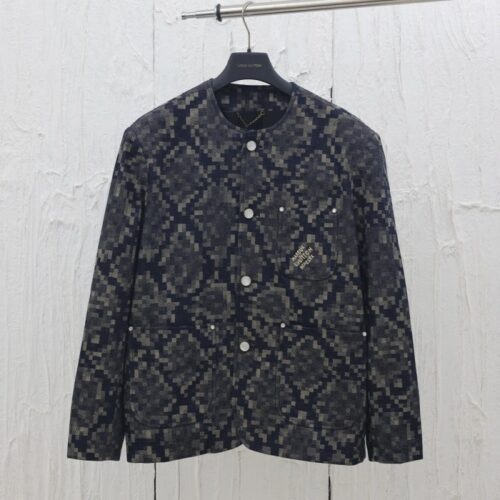 루이비통 그래픽 칼라리스 데님 자켓