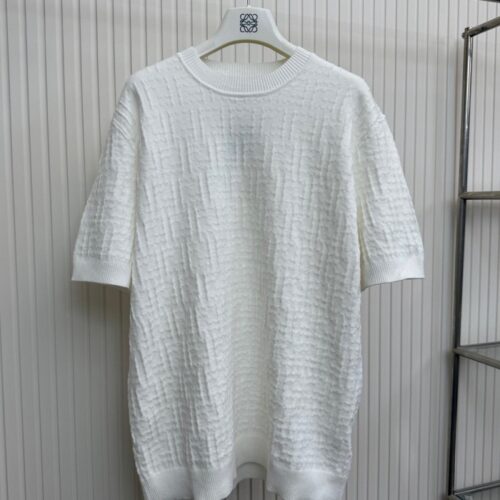 펜디 테리 코튼 티셔츠 화이트