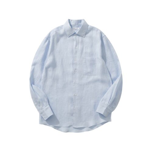 로로피아나 린넨 셔츠 블루