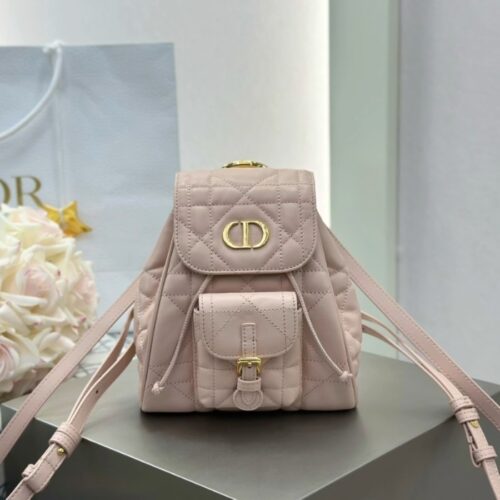 디올 카로 백팩 핑크 스몰