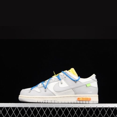 나이키 x 오프화이트 덩크 로우 더 50 블루