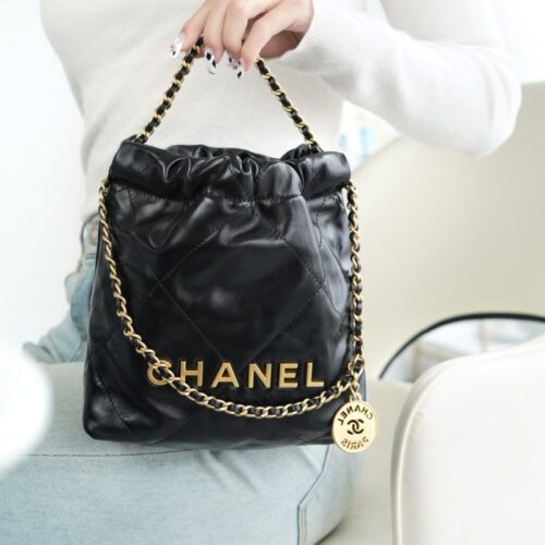 팬더샵 샤넬 23S 뉴 22백 미니 블랙