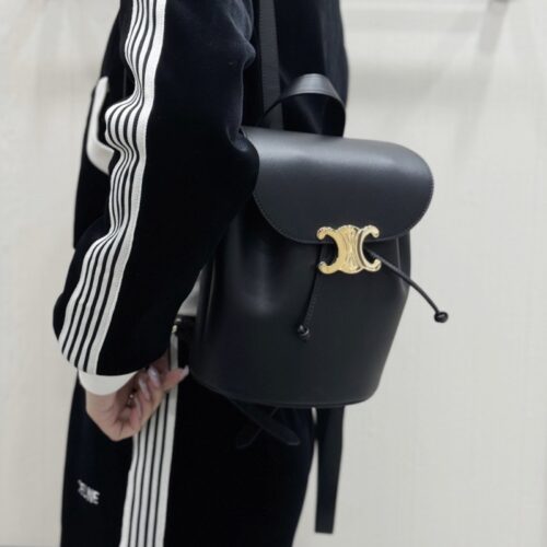 셀린느 백팩 보니 스무스 카프스킨 블랙