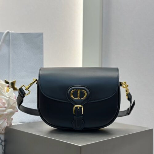 디올 미디엄 바비 숄더백 블랙