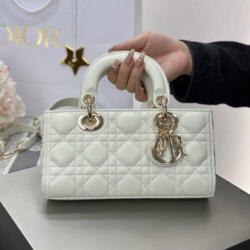 디올 스몰 레이디 디조이 백 라떼