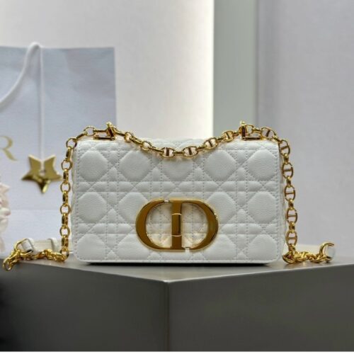 디올 스몰 카로백 서플 까나쥬 아이보리