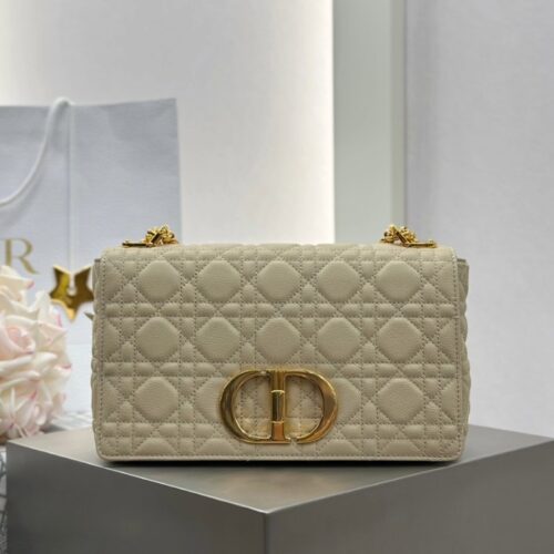 디올 미디엄 카로백 서플 까나쥬 베이지