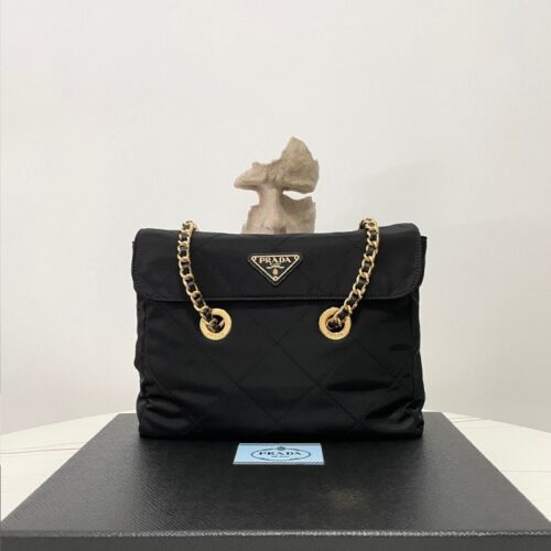 프라다 리나일론 토트백 블랙 1BD620