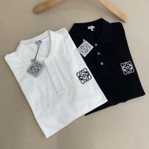 로에베 아나그램 엣지 폴로 반팔 티셔츠