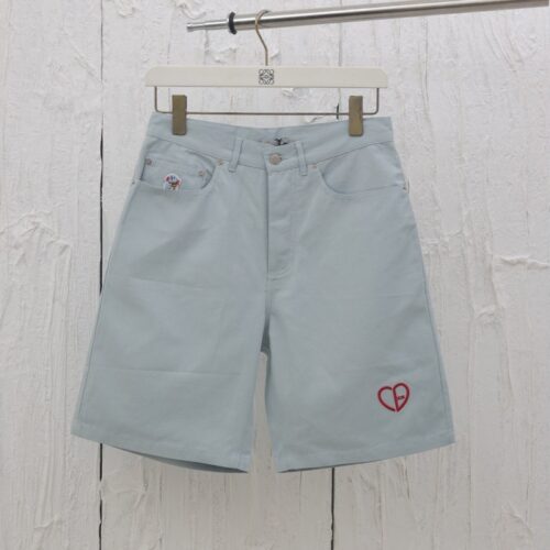 디올 데님 버뮤다 반바지 블루