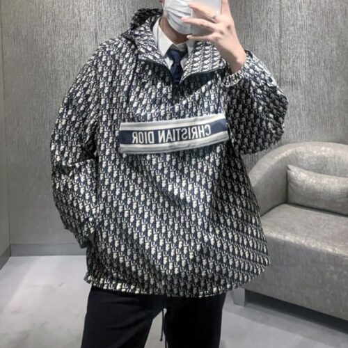 디올 오블리크 후드 아노락 집업